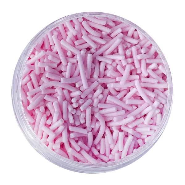 Hopper Gluten Free Pink Sprinkles 125g, No Artificial Colours Or Flavours - Image 2