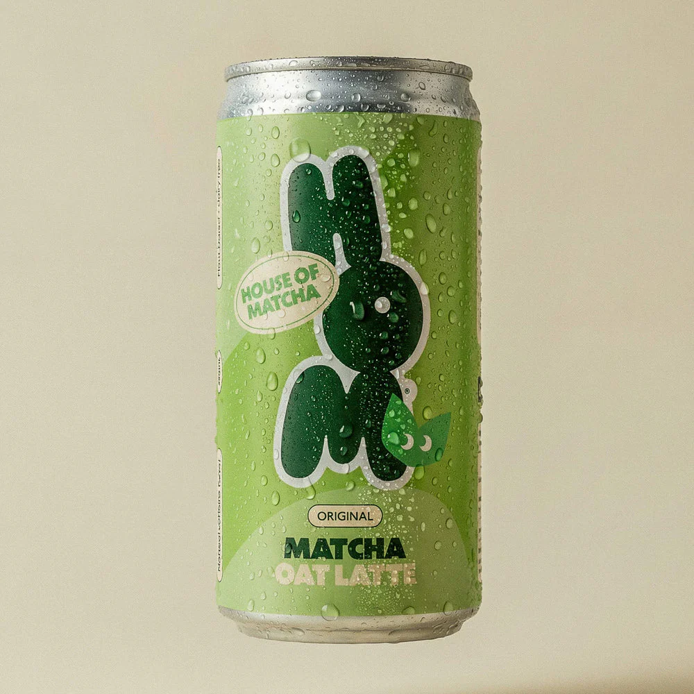 House Of Matcha Original Oat Matcha Latte 250mL, Plant Based & Dairy Free