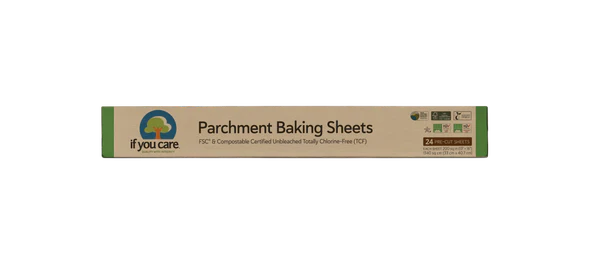 If You Care Parchment Baking Sheets, 24 Pre-Cut Sheets Non-Stick - Image 3