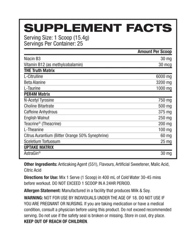 Inspired Nutraceuticals DVST8 BBD 25 Servings, Candy Clouds {Cotton Candy Flavour} - Image 2