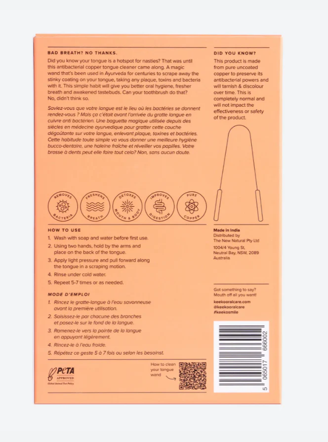 Keeko Tongue Wand, Premium Pure Copper - Image 5