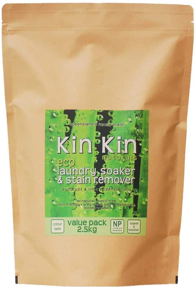Kin Kin Naturals Eco Laundry Soaker & Stain Remover 1.2Kg Or 2.5Kg, Plant & Mineral Based - Image 2
