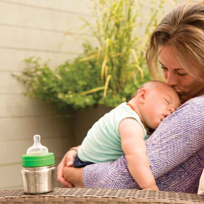 Klean Kanteen Baby Bottle 5oz (148ml), 0-6+ Months (Slow-Flow Nipple) - Image 3