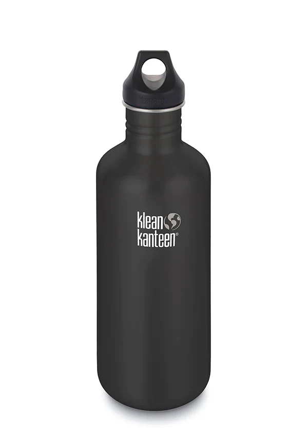 Klean Kanteen Classic 40oz (1182ml), Shale Black (Not Insulated) - Image 2