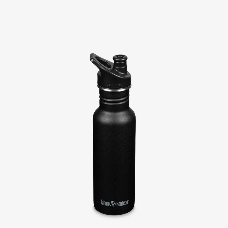 Klean Kanteen Classic Narrow 18oz (532ml), With Sports Cap