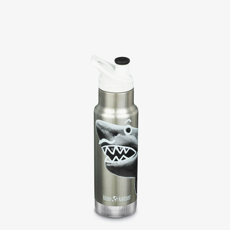 Klean Kanteen Classic Narrow Kids 12oz (355ml), Insulated (40 Hrs Iced) Sports Cap - Image 3