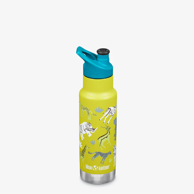 Klean Kanteen Classic Narrow Kids 12oz (355ml), Insulated (40 Hrs Iced) Sports Cap - Image 5