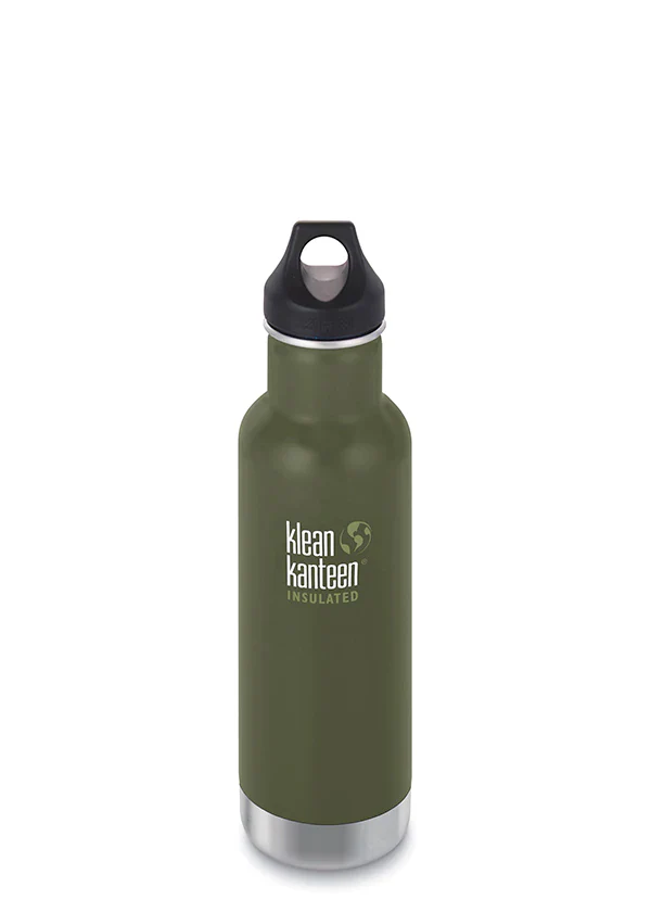 Klean Kanteen Classic With Loop Cap 20oz (592ml), Insulated (20 Hrs Hot, 50 Hrs Iced) - Image 3