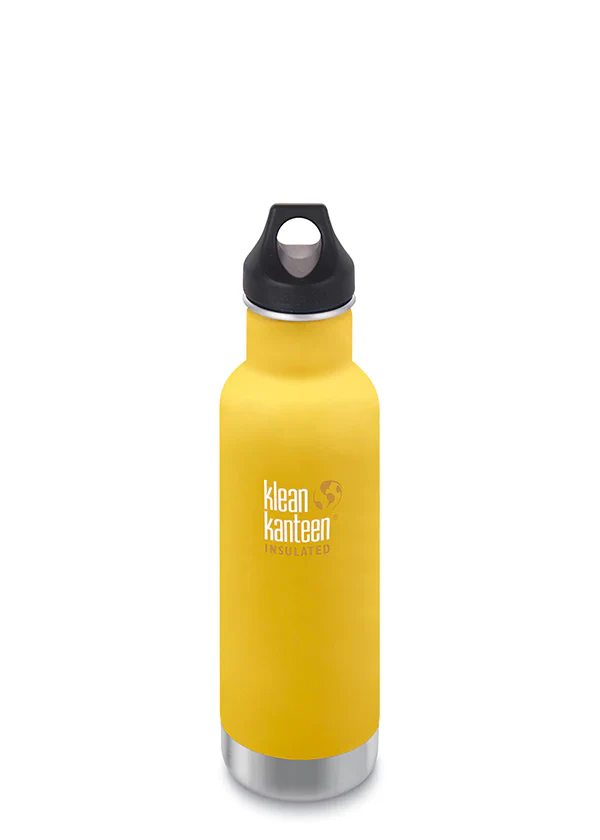 Klean Kanteen Classic With Loop Cap 20oz (592ml), Insulated (20 Hrs Hot, 50 Hrs Iced) - Image 4