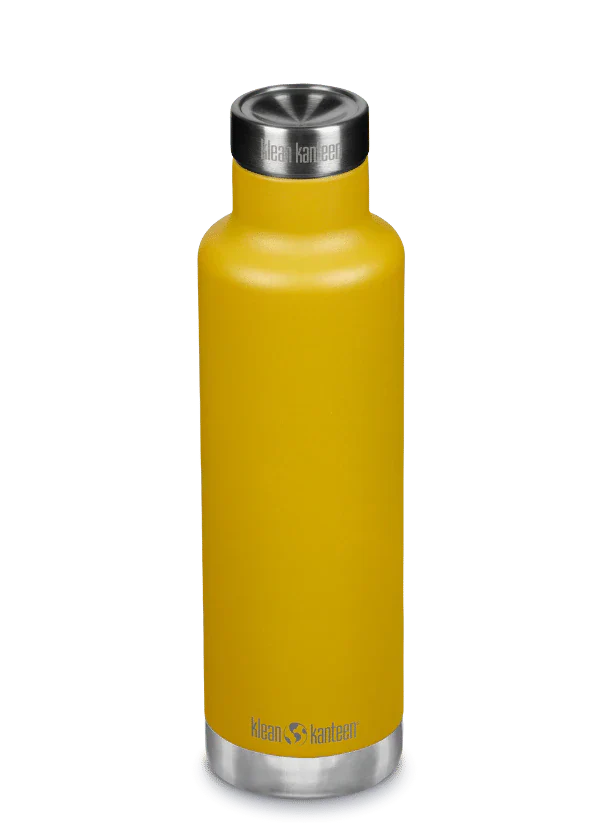 Klean Kanteen Classic With Pour Through 25oz (750ml), Insulated (24 Hrs Hot, 80 Hrs Iced)