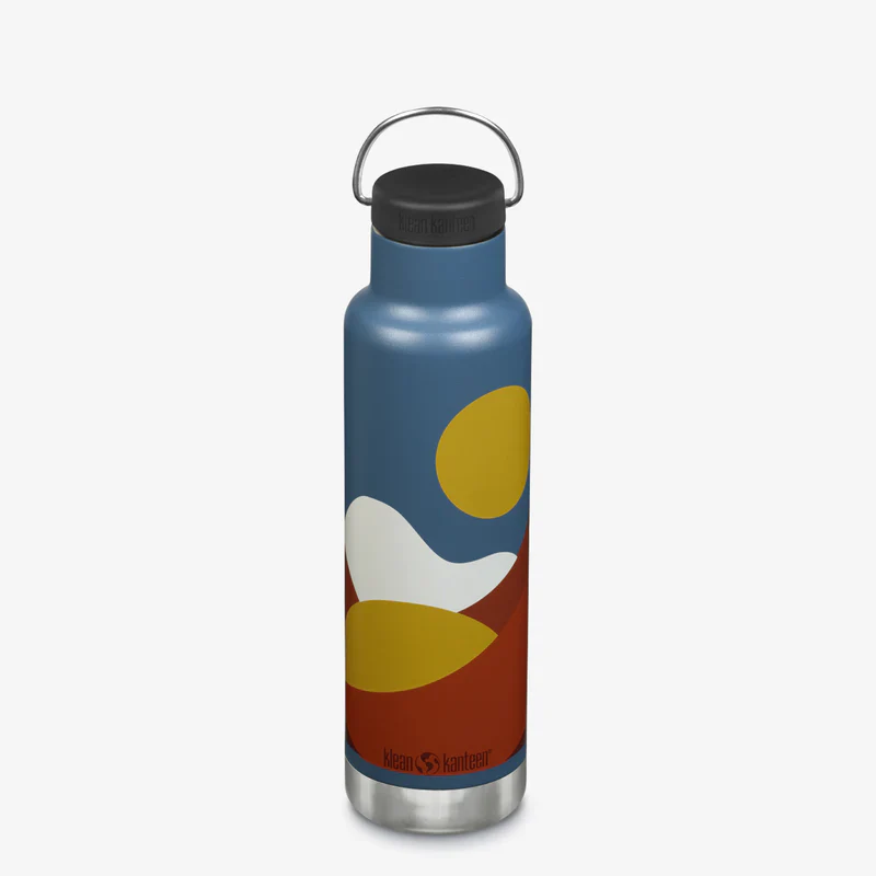 Klean Kanteen Classic With Vacuum Loop Cap With Bale 20oz (592ml), Insulated (24 Hrs Hot, 63 Hrs Iced) - Image 10