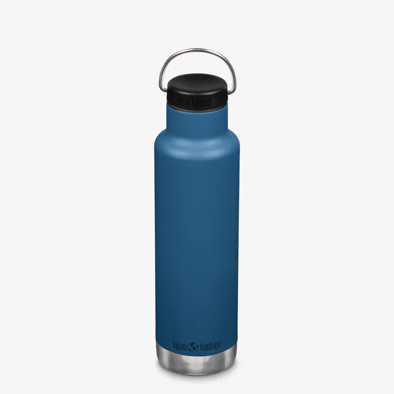 Klean Kanteen Classic With Vacuum Loop Cap With Bale 20oz (592ml), Insulated (24 Hrs Hot, 63 Hrs Iced) - Image 3