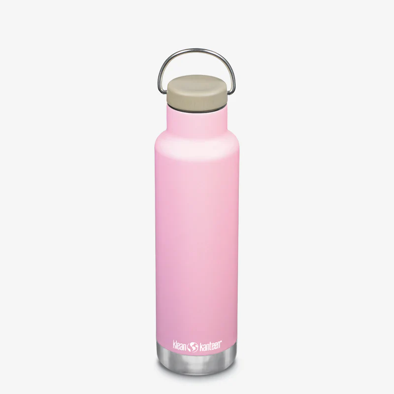 Klean Kanteen Classic With Vacuum Loop Cap With Bale 20oz (592ml), Insulated (24 Hrs Hot, 63 Hrs Iced) - Image 6