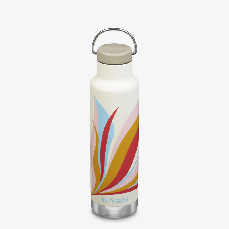 Klean Kanteen Classic With Vacuum Loop Cap With Bale 20oz (592ml), Insulated (24 Hrs Hot, 63 Hrs Iced) - Image 9