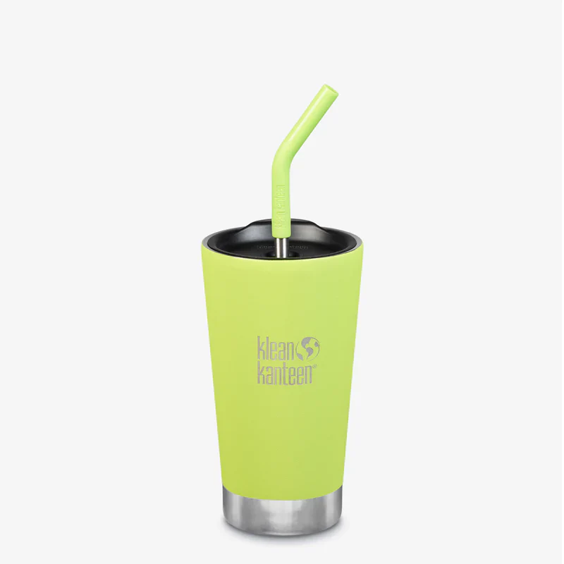 Klean Kanteen Insulated Tumbler 16oz (473ml) With Straw Lid, Please Choose Your Colour