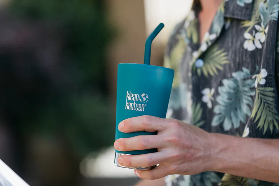 Klean Kanteen Insulated Tumbler 16oz (473ml) With Straw Lid, Please Choose Your Colour - Image 6
