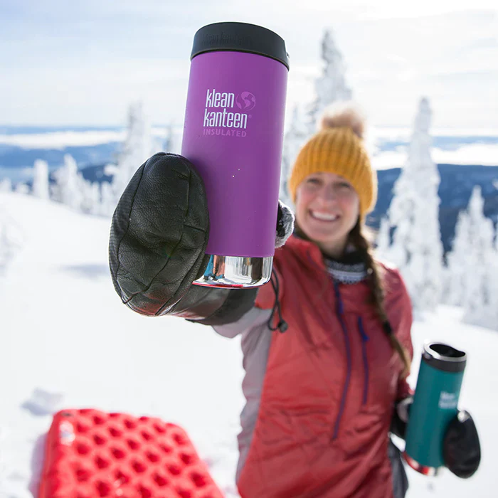 Klean Kanteen TKWide With Cafe Cap 12oz (355ml), Insulated (11 Hrs Hot, 38 Hrs Iced) - Image 7