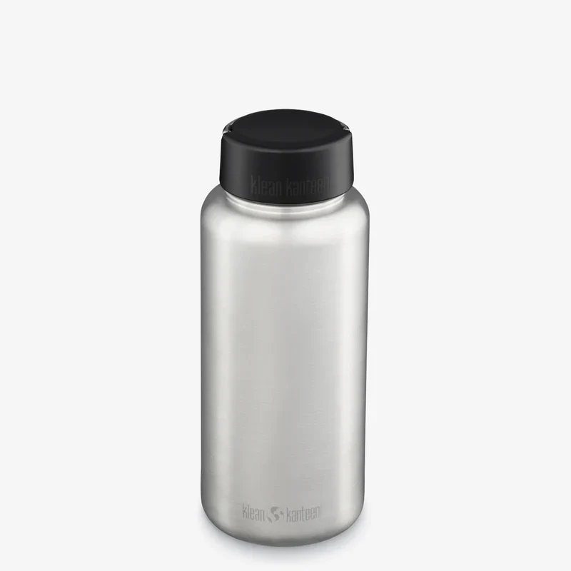 Klean Kanteen Wide Mouth With Wide Loop Cap & Bale 40oz (1182ml), BPA Free - Image 2