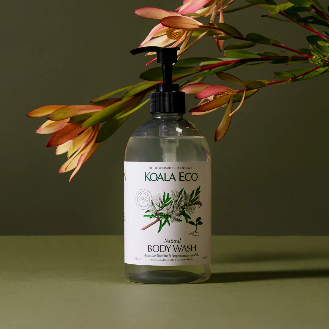 Koala Eco Natural Body Wash 500mL, With Australian Rosalina & Peppermint Essential Oil - Image 4