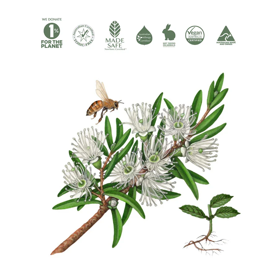 Koala Eco Natural Hand and Surface Spray 125ml, Rosalina & Peppermint - Image 2