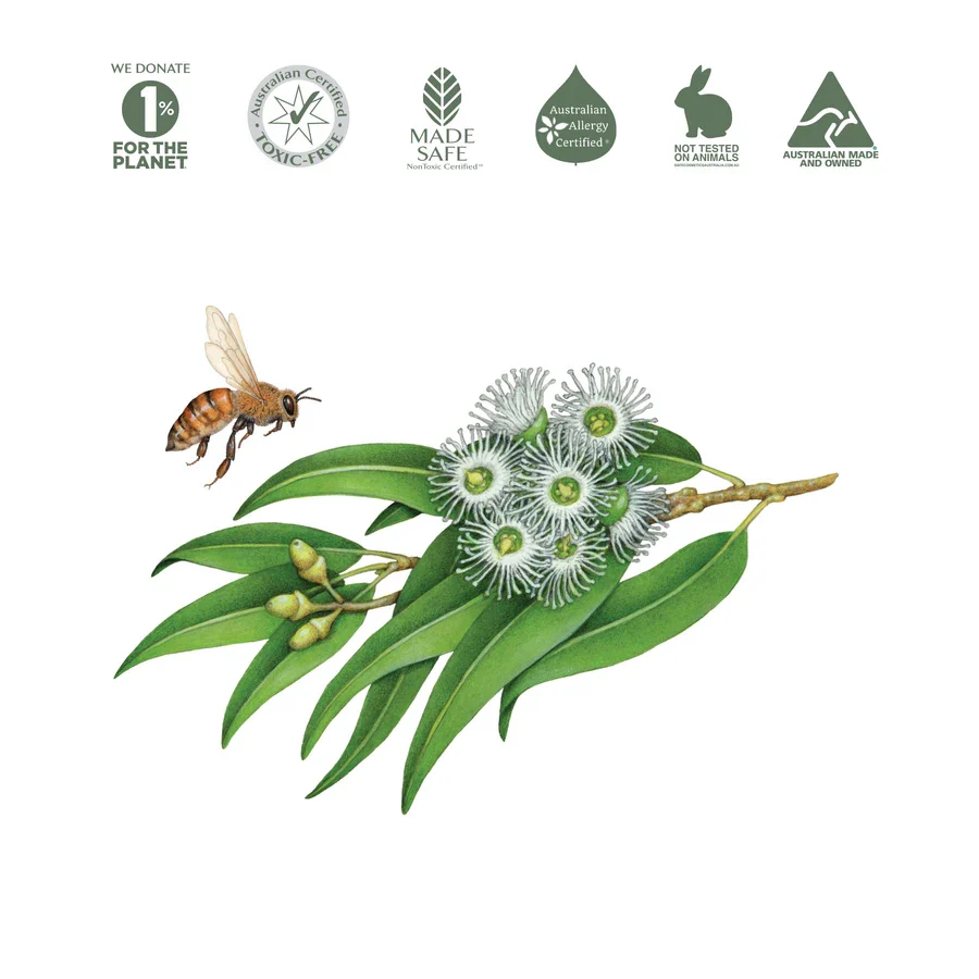 Koala Eco Natural Hand Wash 500mL Or 1L, Australian Lemon Scented Eucalyptus & Rosemary Essential Oils - Image 3