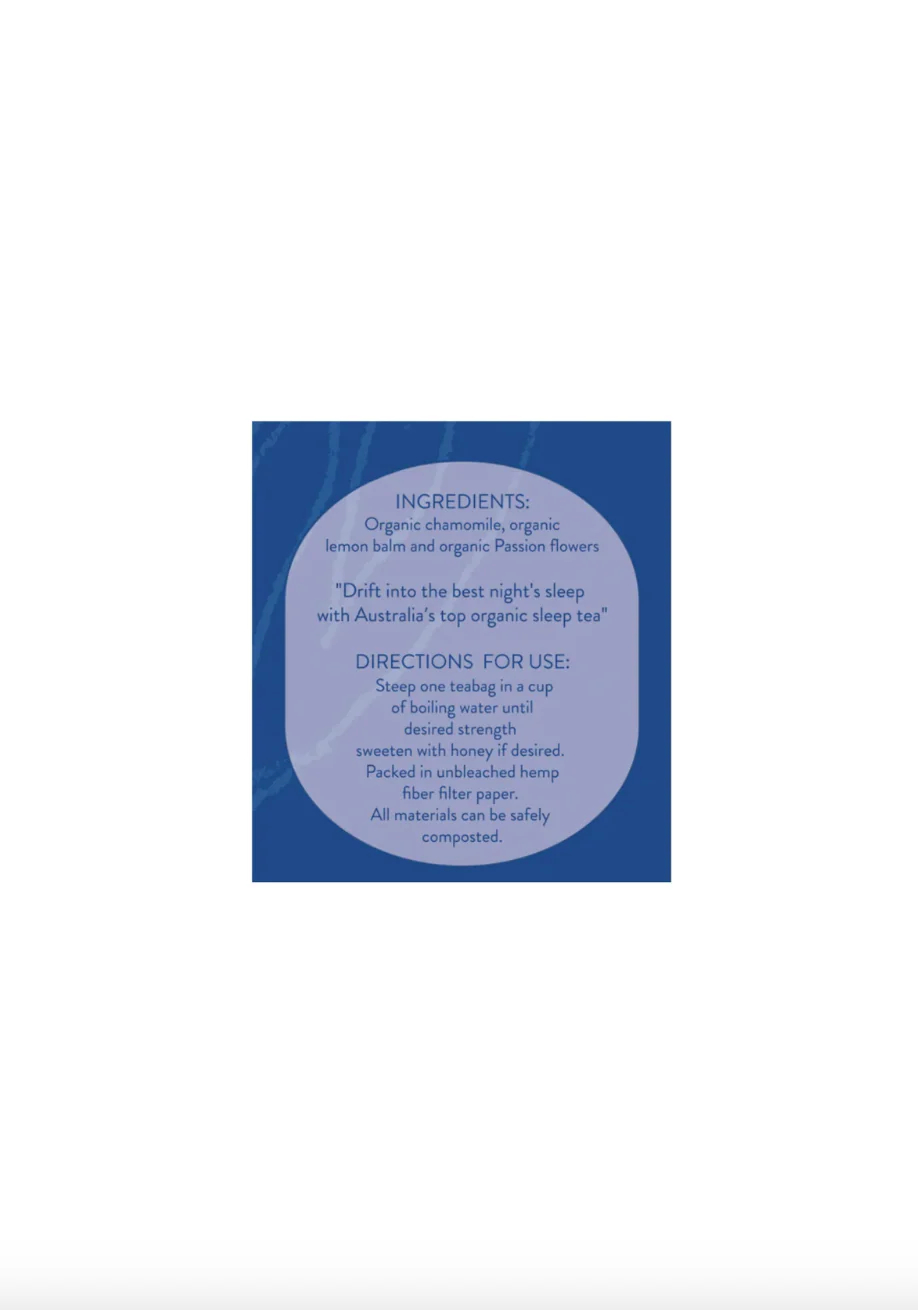 Koala Tea Caffeine Free & Certified Organic Dreamtime Tea 20Tea Bags, Ease The Mind & Improve Sleep Quality - Image 3