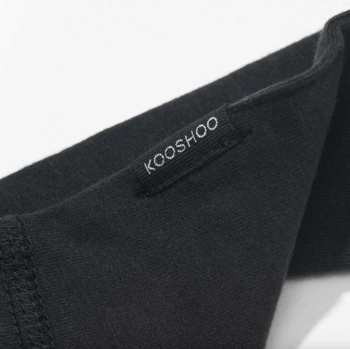 Kooshoo Organic Cotton Everyday Headband, Jet Black Coloured Fabric - Image 7