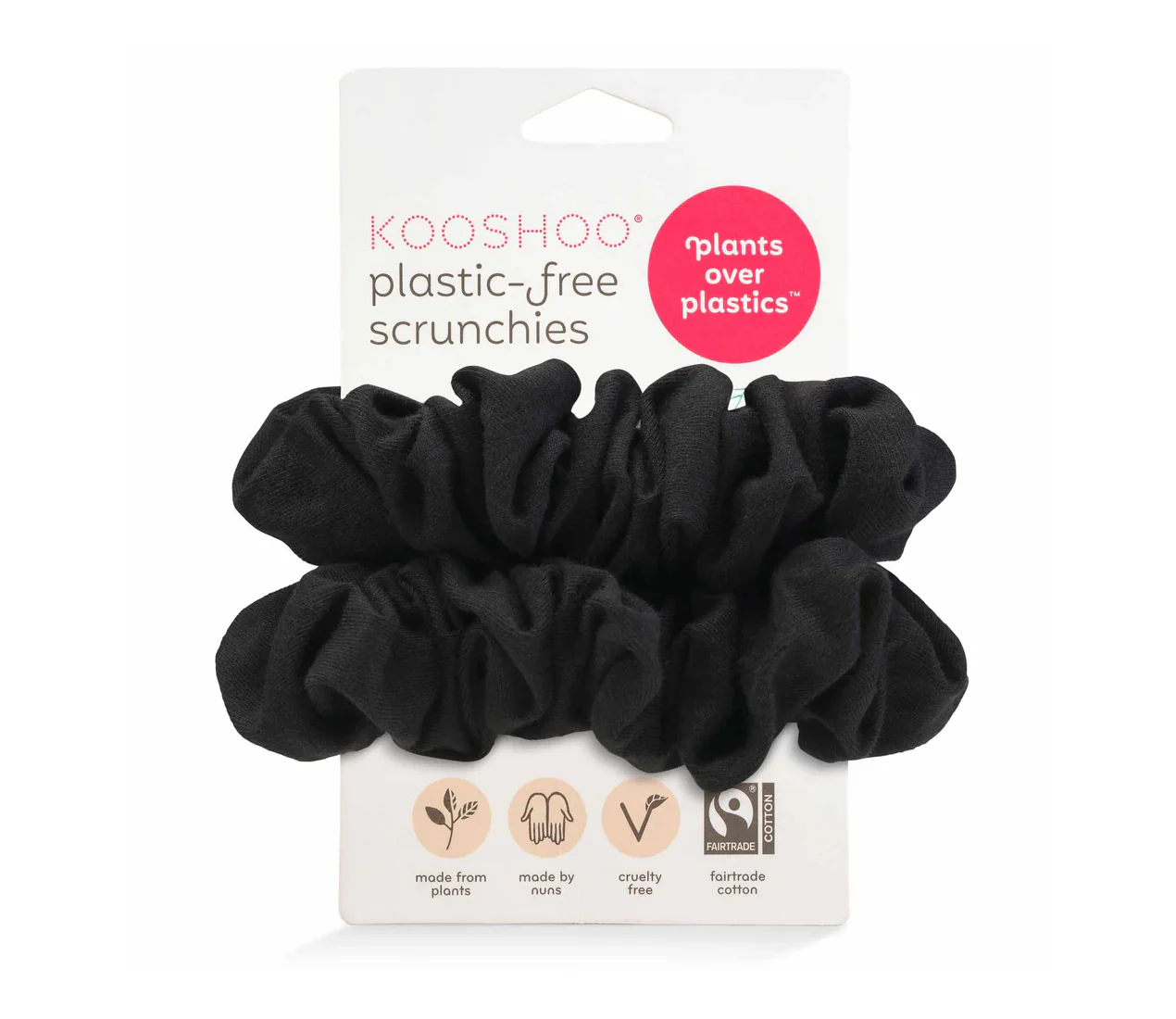 Kooshoo Plastic-Free Scrunchies 2 Pack, Please Select Your Colour - Image 3