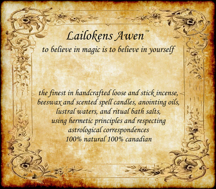Lailokens Awen Stick Incense, Moon Goddess; Handcrafted With Organic Essential Oils (10 Sticks) - Image 2
