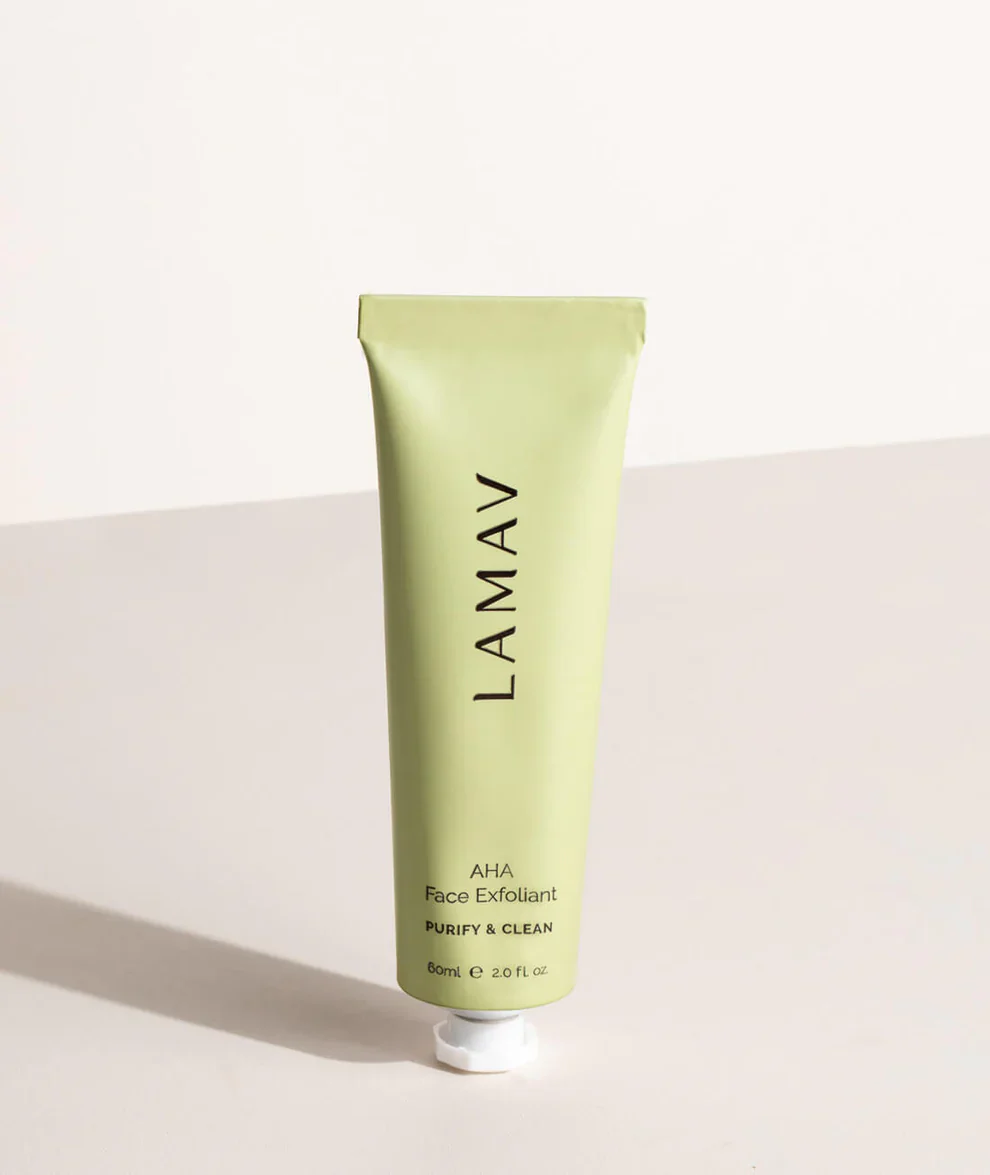 LAMAV AHA Face Exfoliant & Scrub 60 mL - Image 2