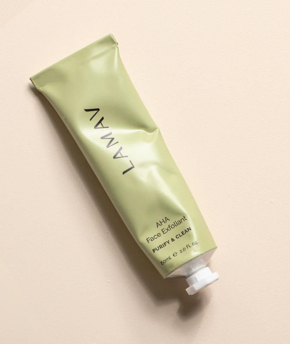 LAMAV AHA Face Exfoliant & Scrub 60 mL - Image 4