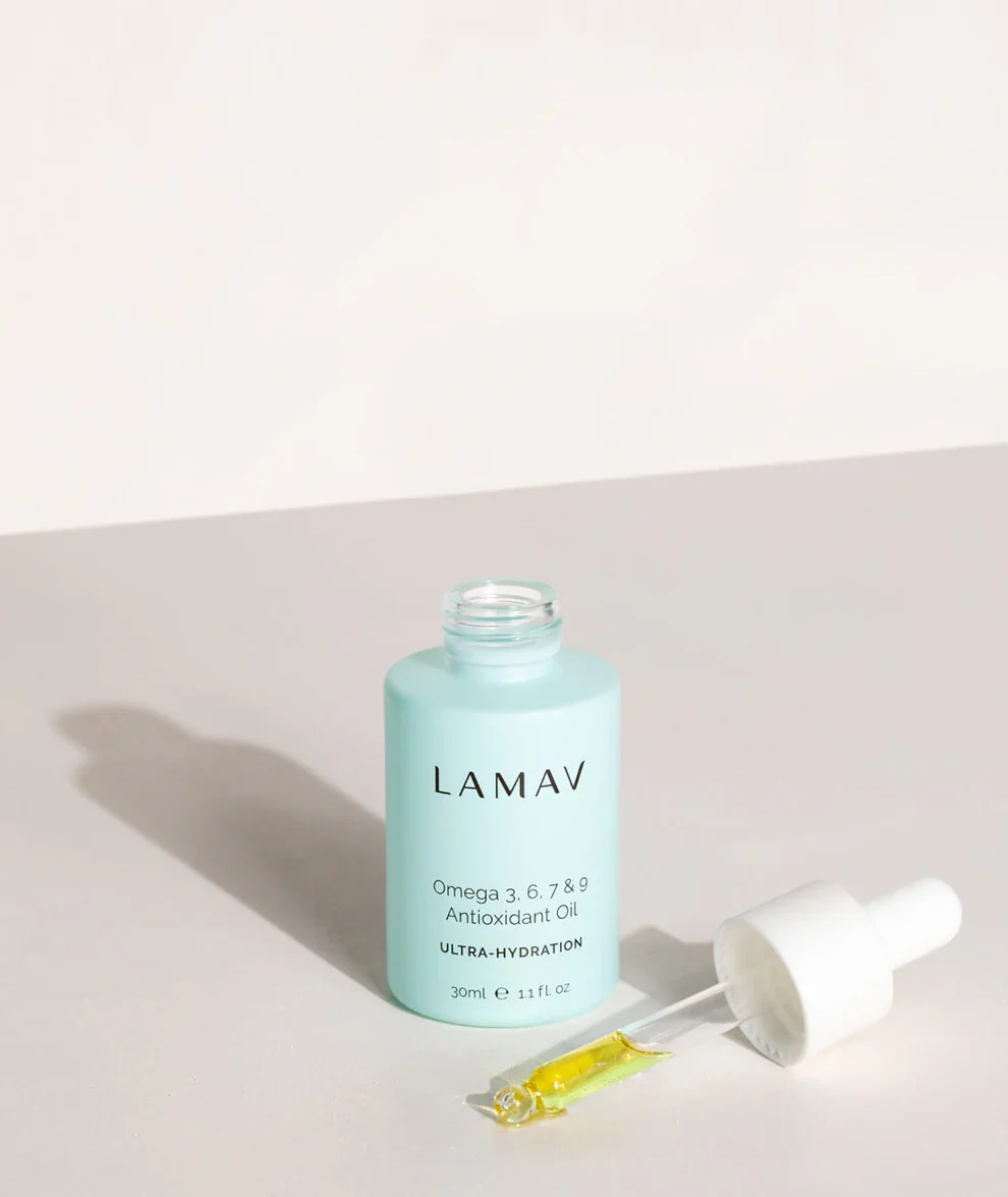 LAMAV Omega 3, 6, 7 & 9 Antioxidant Oil 30mL, Ultra-Nourishing Renewal - Image 2