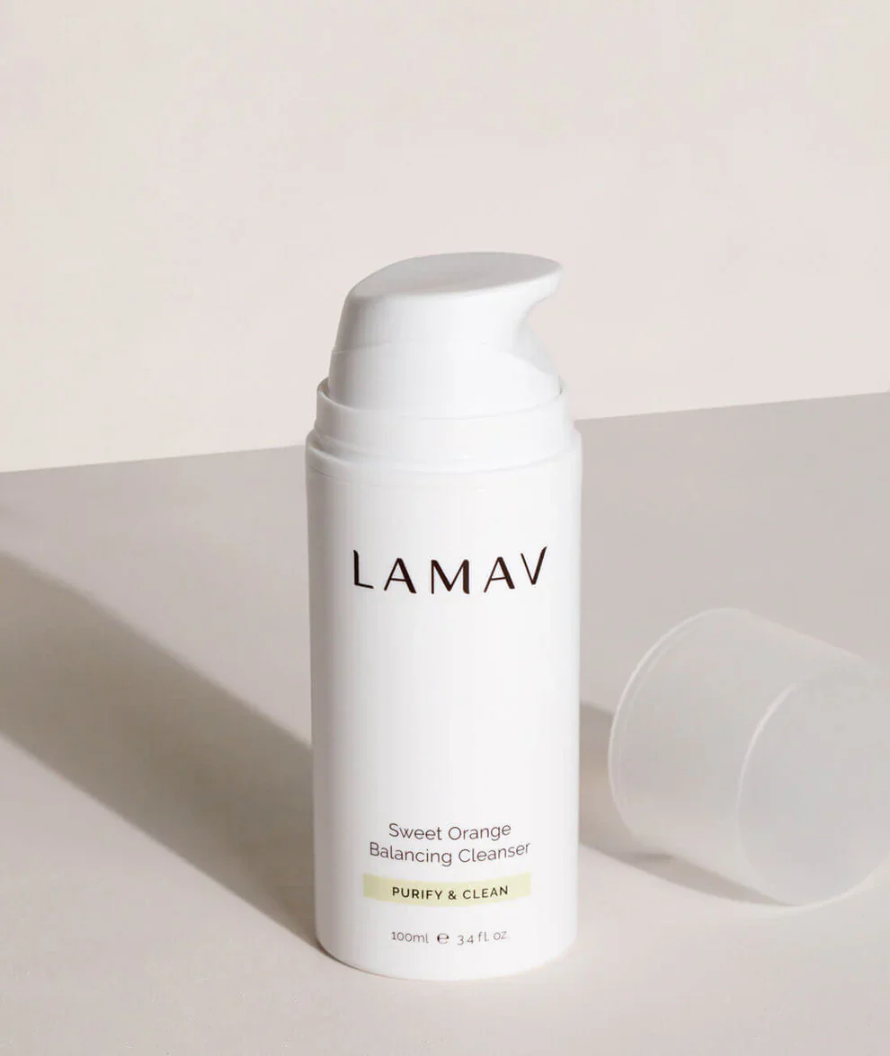 LAMAV Sweet Orange Balancing Cleanser 100mL, With Papaya & Desert Lime - Image 2