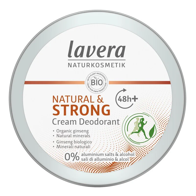 Lavera Deodorant Cream 50ml, Natural & Strong