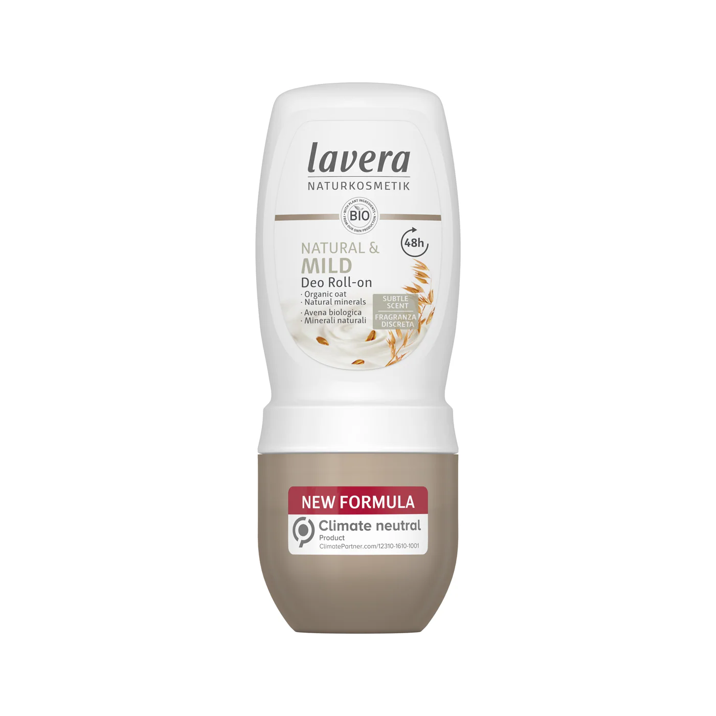 Lavera Deodorant Roll On 50ml, Natural & Mild