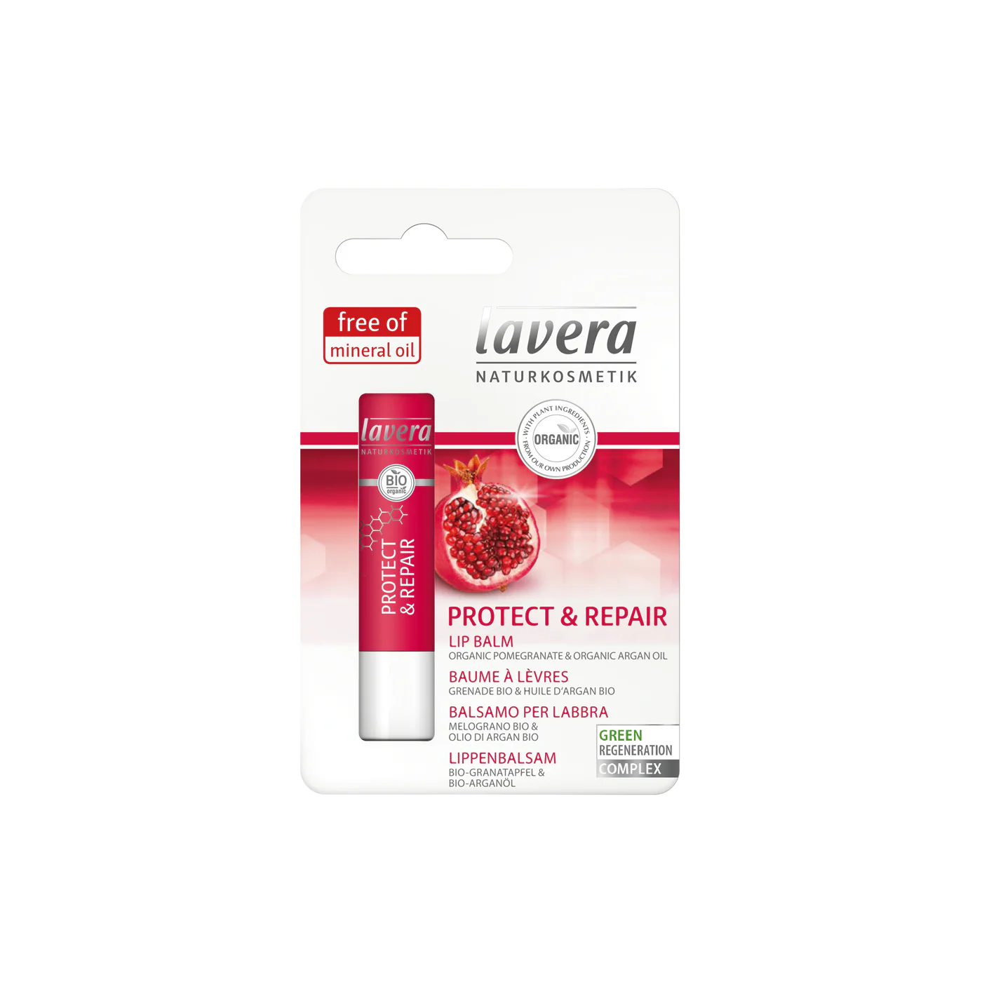 Lavera Lip Balm 4.5g, Protect & Repair