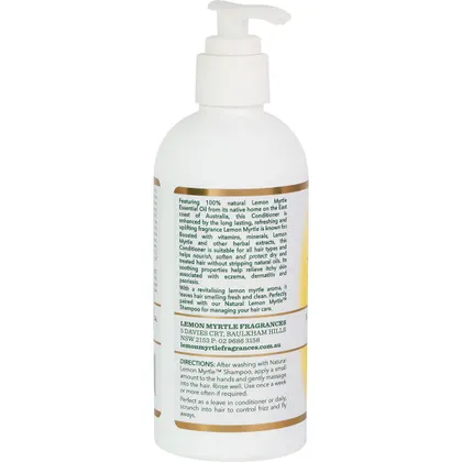 Lemon Myrtle Fragrances Conditioner 250ml, For All Hair Types - Image 3