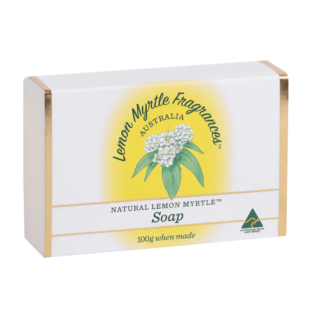 Lemon Myrtle Fragrances Soap 100g, Original Soap - Image 2
