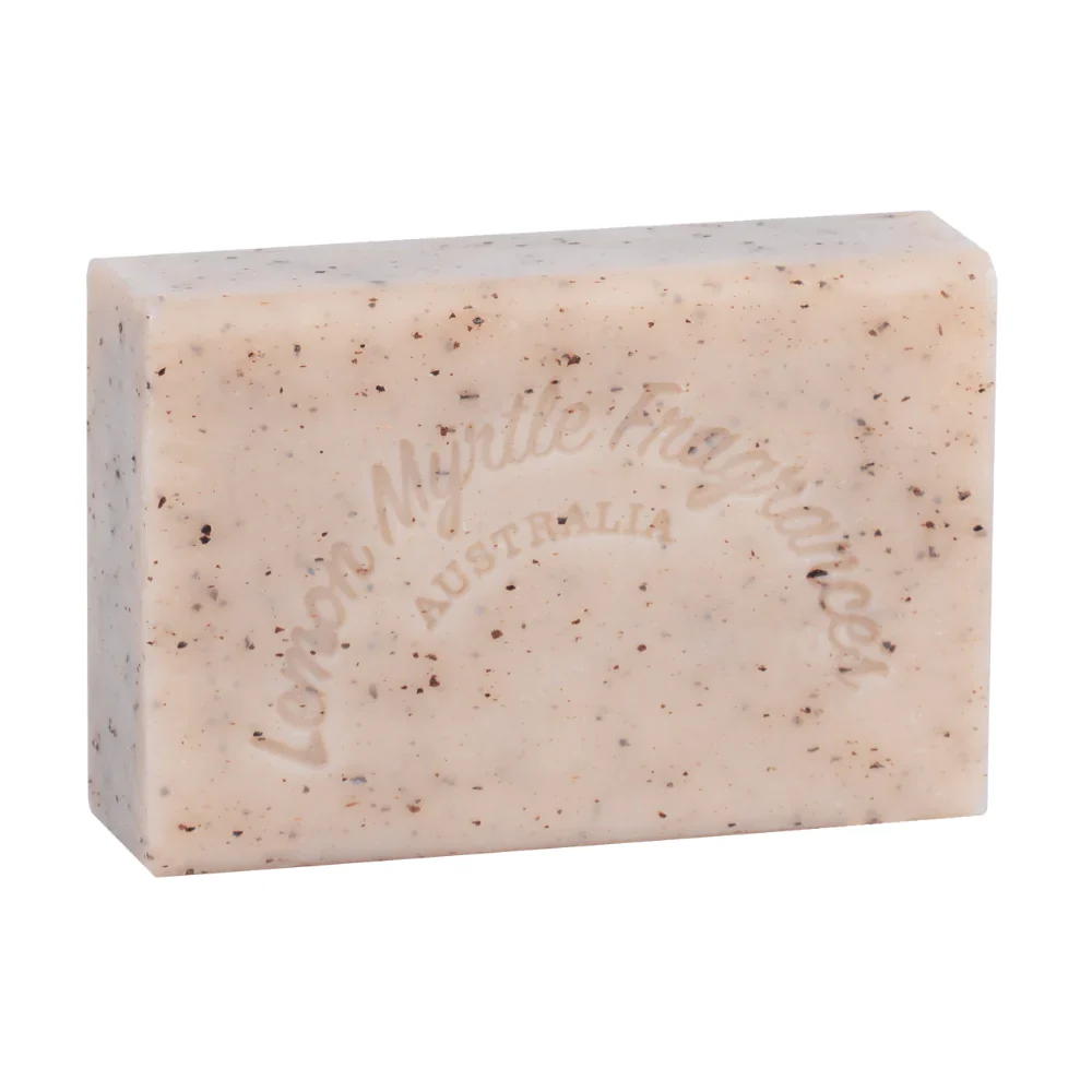 Lemon Myrtle Fragrances Soap 100g, Scrub Soap - Image 3