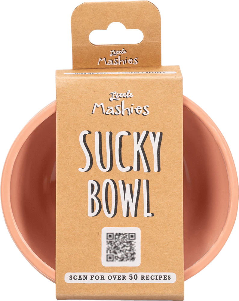 Little Mashies Silicone Sucky Bowl, Blush Pink