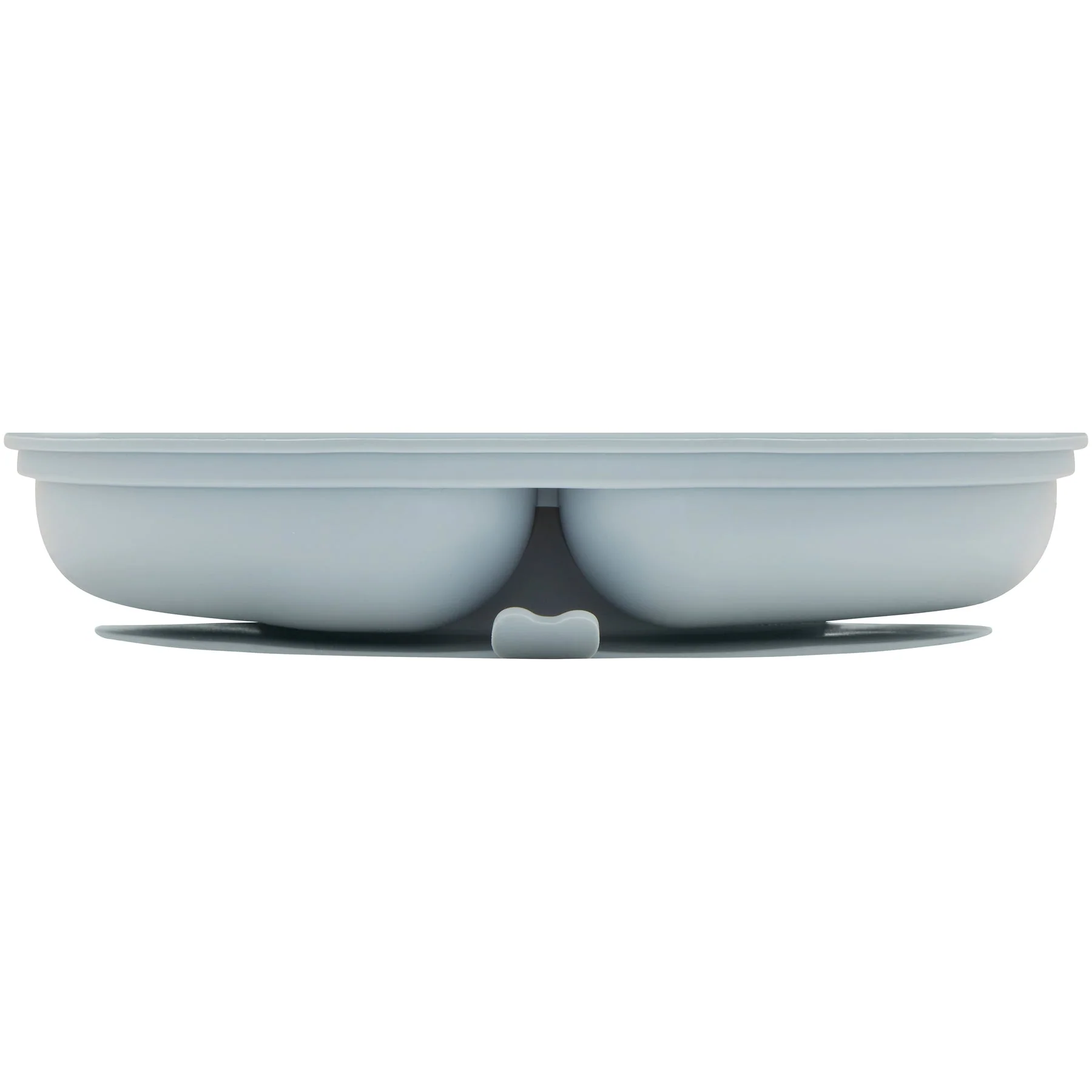 Little Mashies Silicone Sucky Platter Plate, Dusty Blue - Image 4