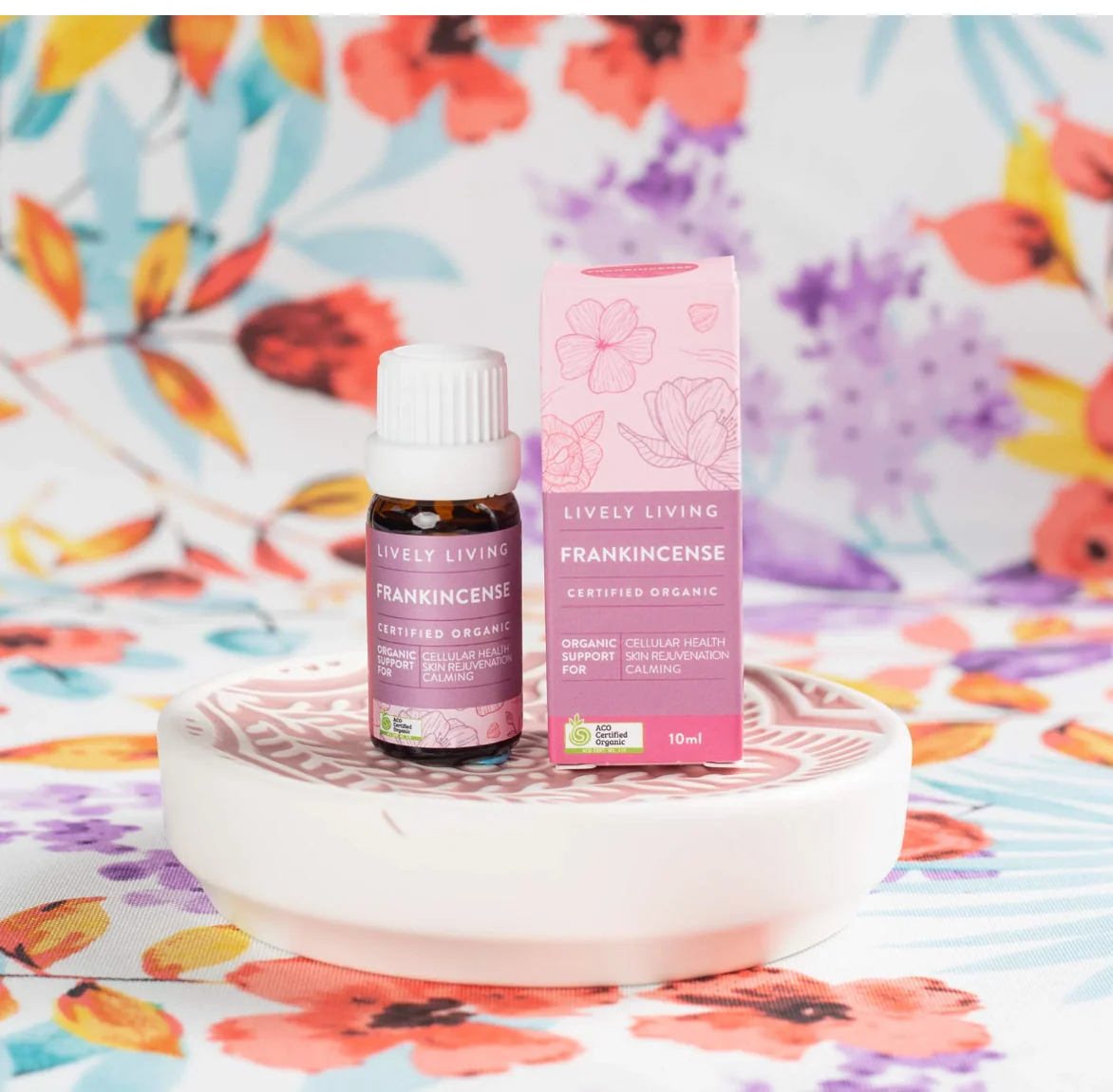 Lively Living Certified Organic Frankincense Essential Oil 10mL, Skin Rejuvination - Image 2
