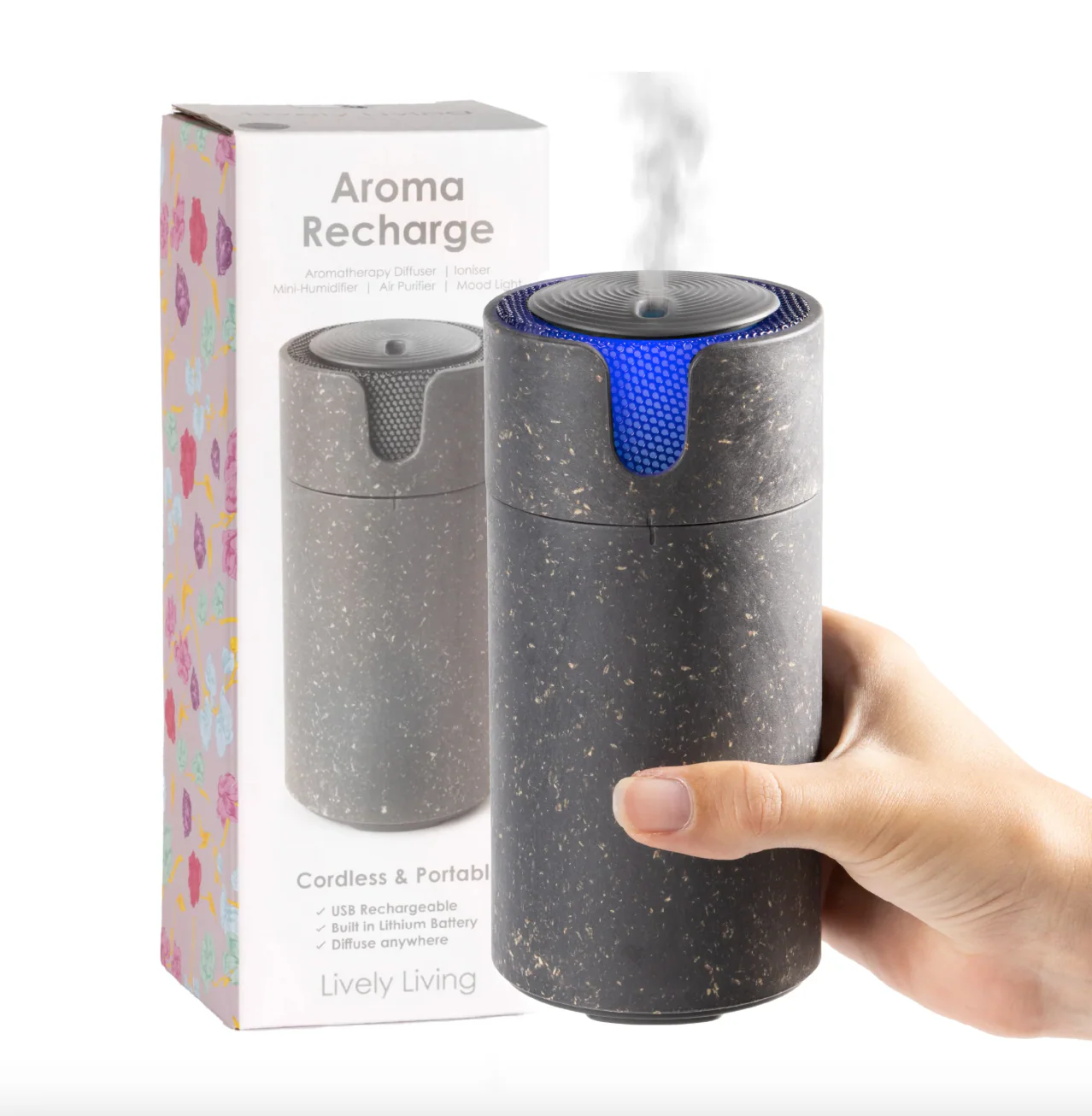 Lively Living Diffuser Aroma Recharge, Charcoal - Image 2