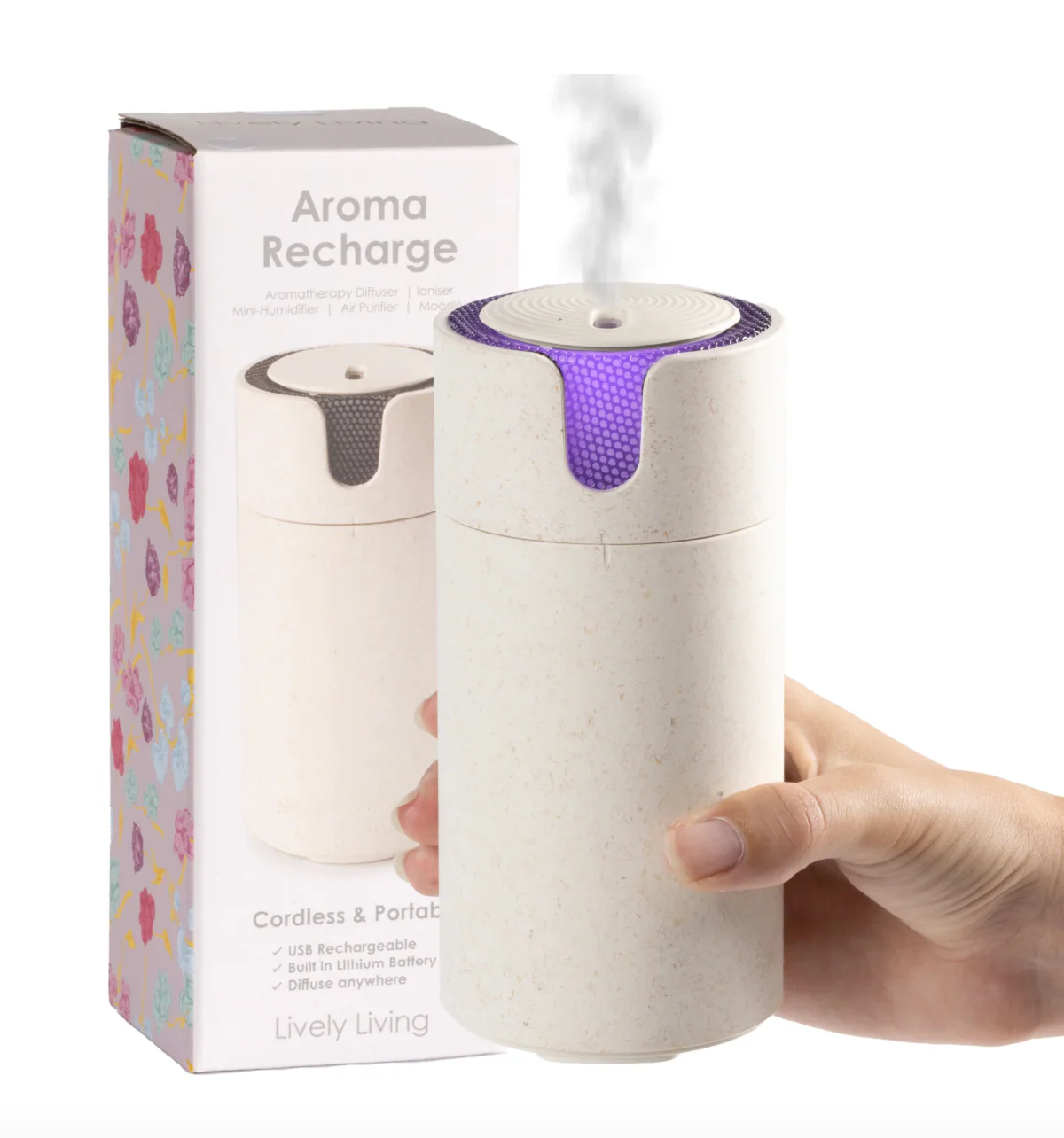 Lively Living Diffuser Aroma Recharge, Stone - Image 2