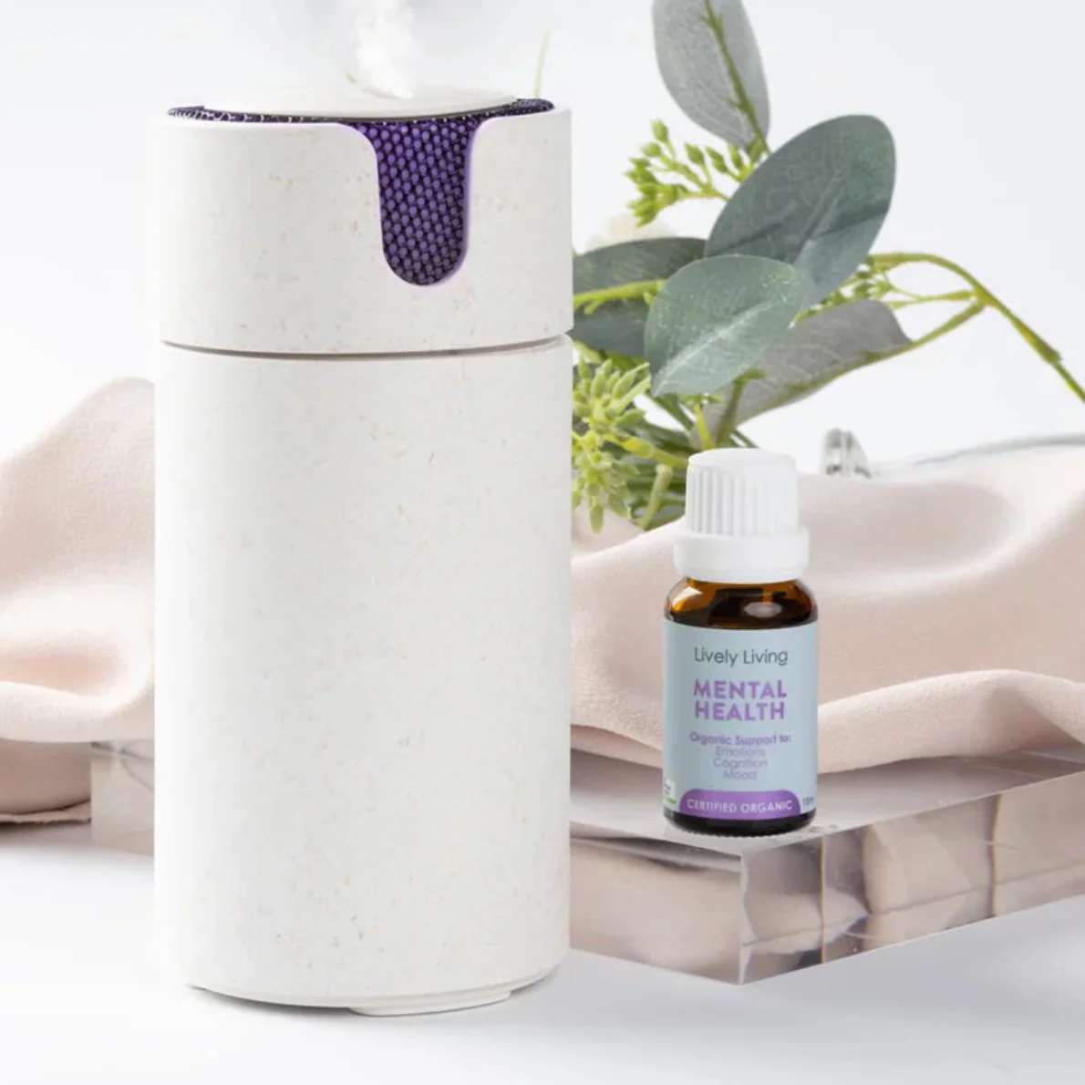 Lively Living Certified Organic Mental Health Essential Oil Blend 15mL, Support For Cognition, Emotions & Mood - Image 3