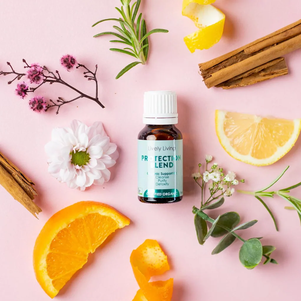Lively Living Organic Essential Oil Blend 15ml, Protection Blend - Image 3