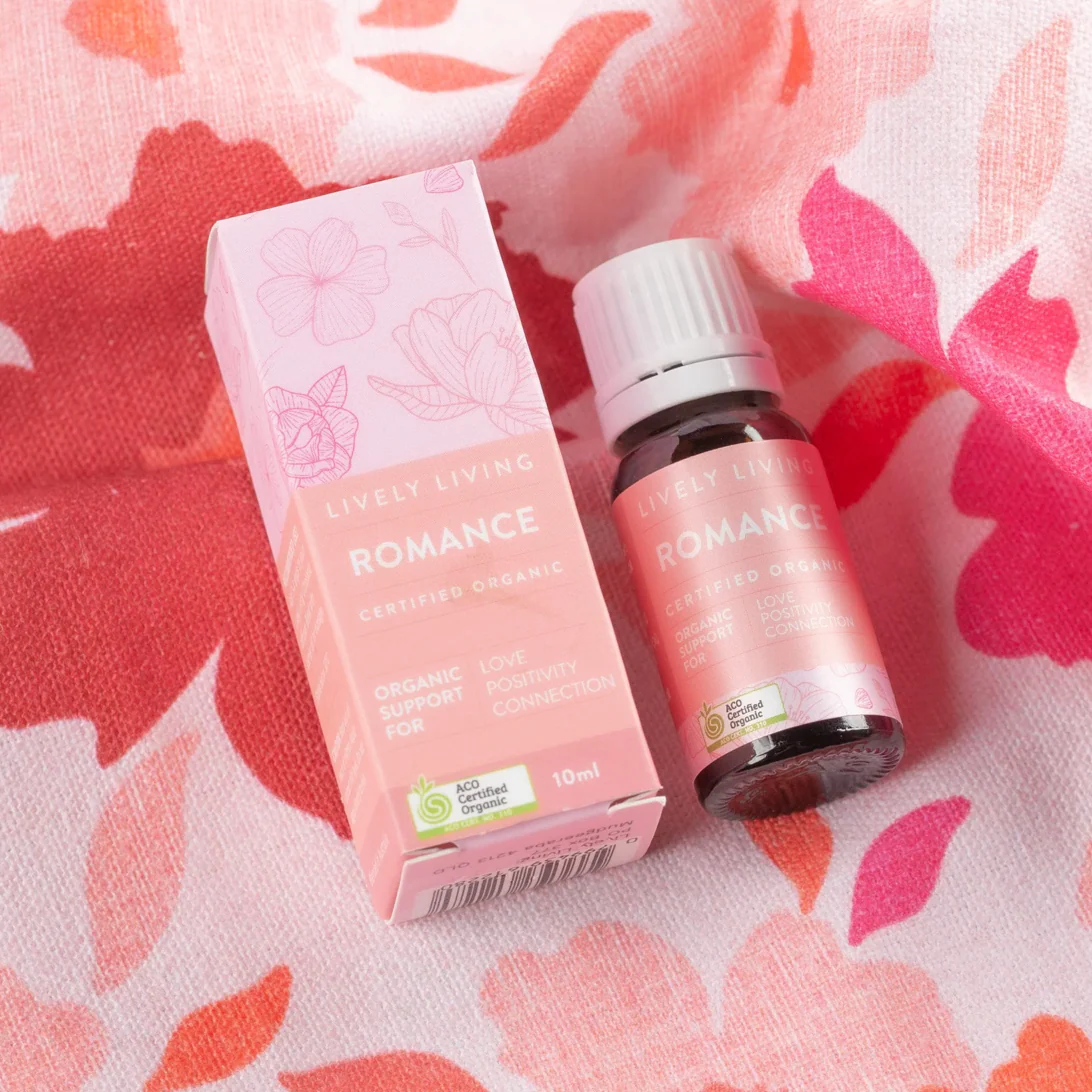 Lively Living Certified Organic Romance Essential Oil Blend 10mL, For Love & Connection - Image 3