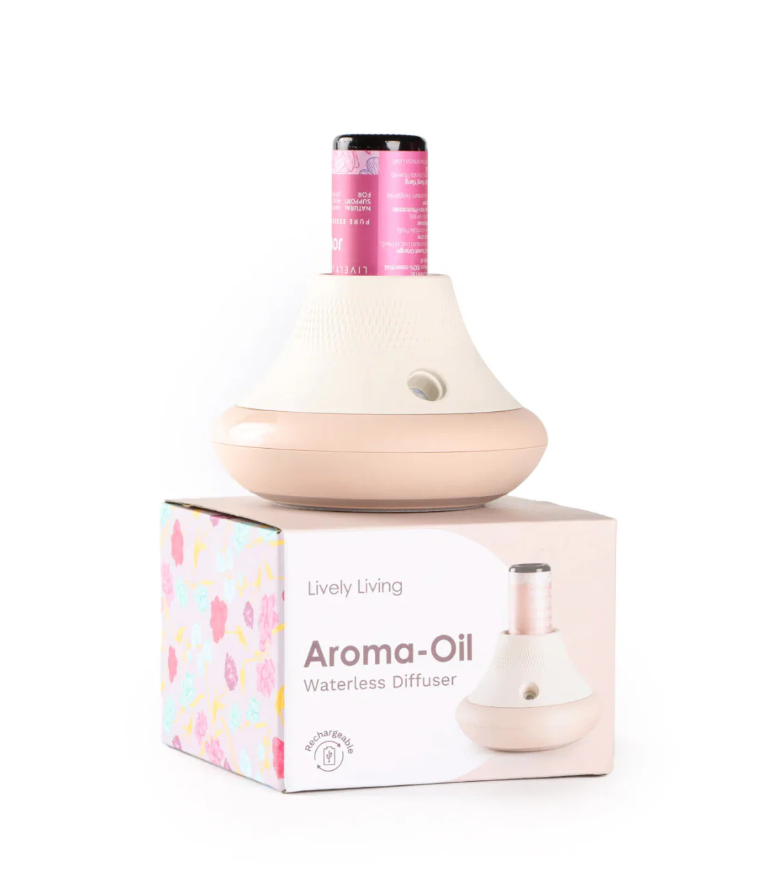 Lively Living Waterless Diffuser Aroma-Oil, Rechargeable - Image 2