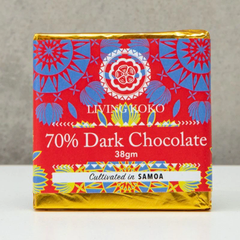 Living Koko 70% Dark Chocolate 38g Or 100g, The Purest Form Of Dark Chocolate
