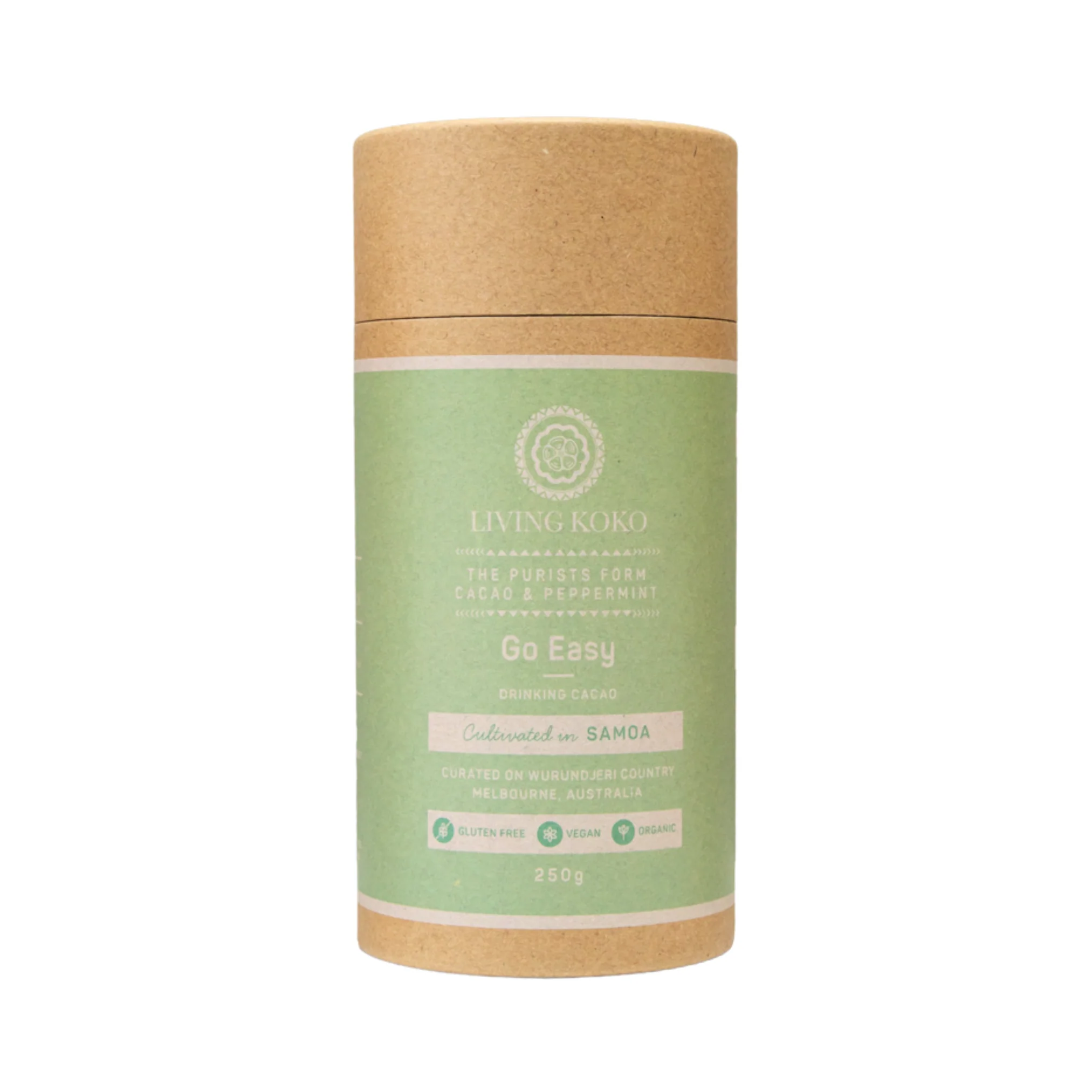 Living Koko Go Easy Drinking Cacao 100g Or 250g, The Purist Form Of Cacao & Peppermint - Image 2